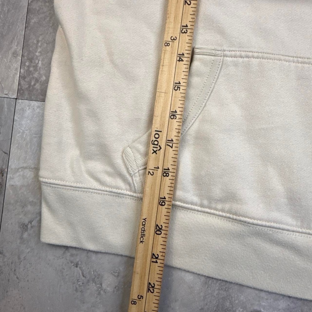 Y2K white Aeropostale hoodie with butterfly embroidery size medium - Picture 7 of 8